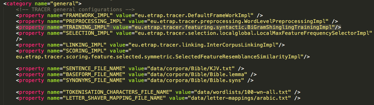 The value of the highlighted property can be changed to perform shingling or hashbreaking tasks.